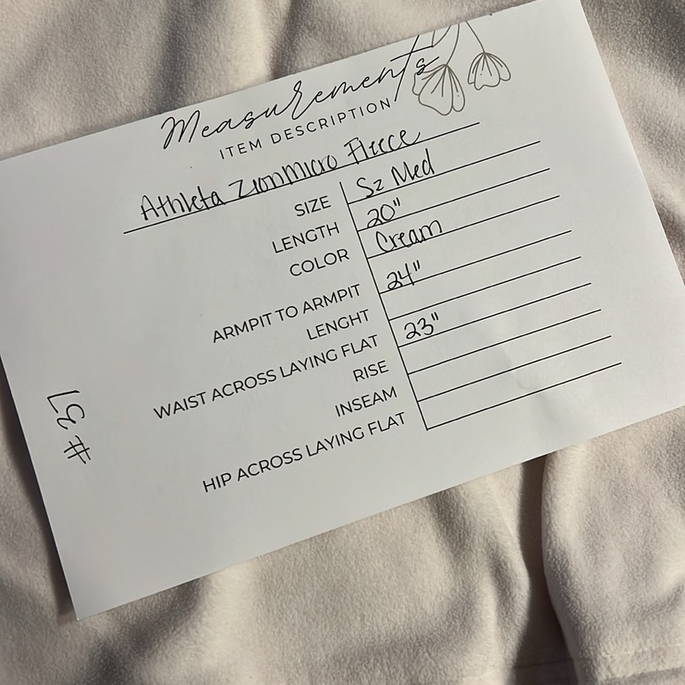 Athleta Zion Micro Fleece | Sz Med - Picture 12 of 12
